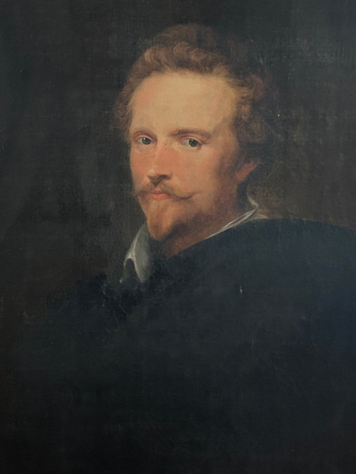 Anthony Van Dyck D’après - Portrait De Johannes Baptista Franck Vers 1621 - époque Début XIXéme