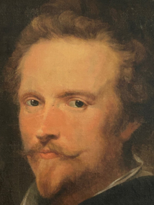 Anthony Van Dyck D’après - Portrait De Johannes Baptista Franck Vers 1621 - époque Début XIXéme