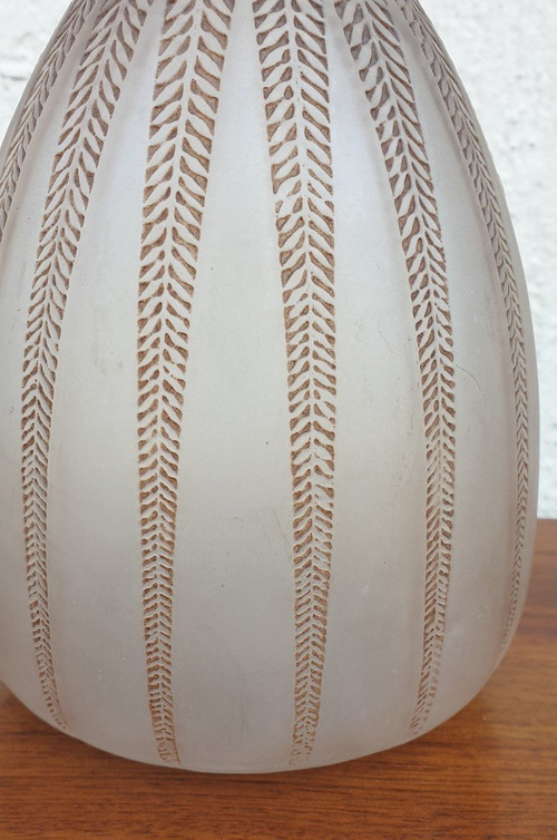 R Lalique, Mimosa-Vase, Jugendstil, 20. Jahrhundert