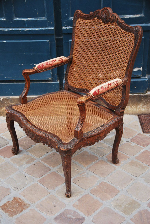 Rare Fireside Armchair Regency Period 18th Century