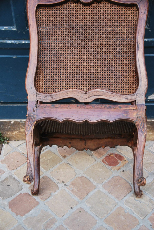 Rare Fireside Armchair Regency Period 18th Century