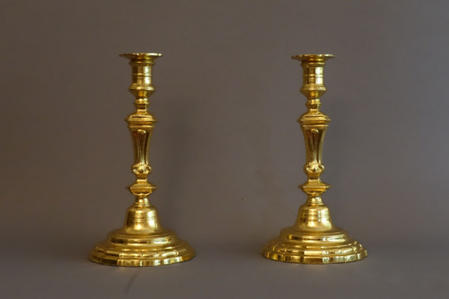 Pair of large torches circa 1680, 1700.