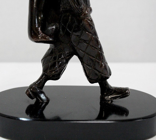 Bronze “Young Golf Caddy” – Late 19th Century