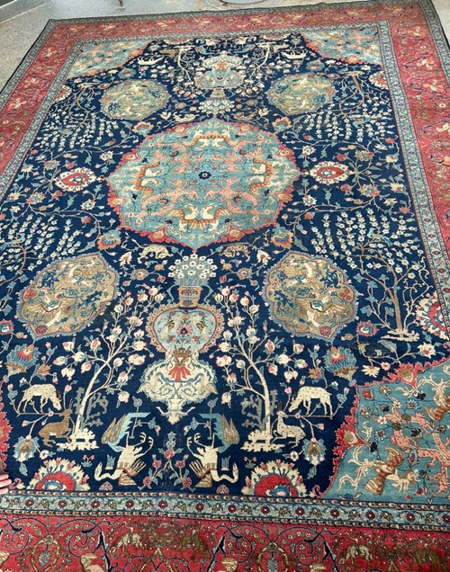 Large Tabriz Carpet - Northwest Persia Late 19th or Early 20th 446 x 337 cm