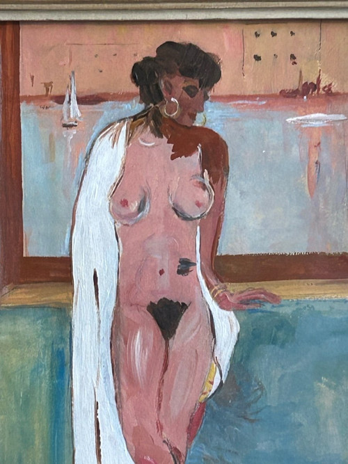 Femme Nue - Gouache On Paper About 1920 - 30