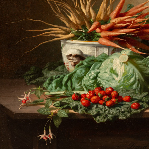 David Émile Joseph de Noter (1825 - 1892) Still life