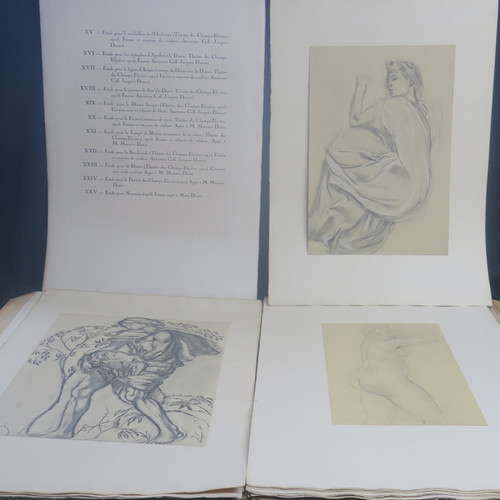 Maurice Denis, 25 sanguines, enhanced drawings and drawings reproduced in facsimile