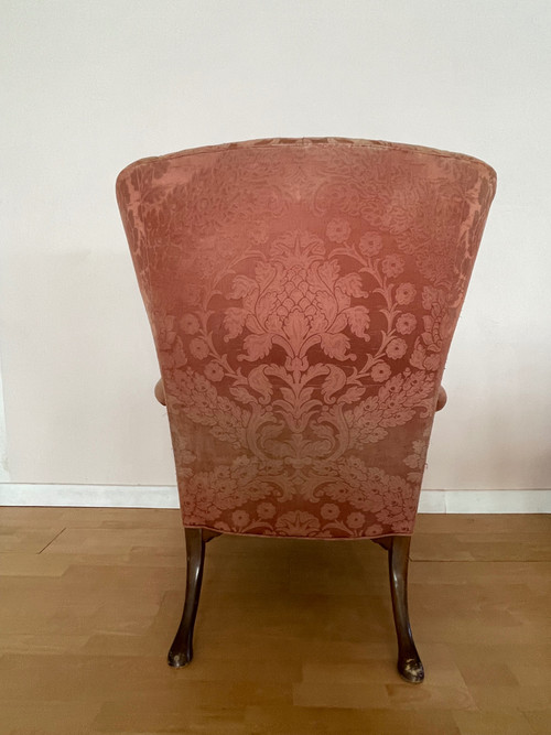 Large Baker brand wing chair