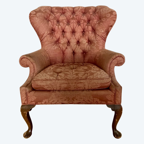 Large Baker brand wing chair