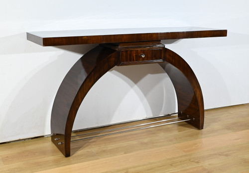 Console en Placage de Palissandre, Art Déco – 1930