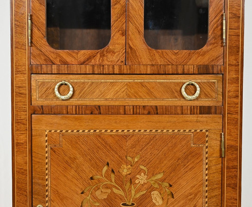 Rosewood Showcase Furniture, Louis XVI style – Late 19th century