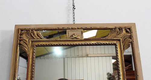 Rectangular Mirror with Parecloses – Early 20th Century