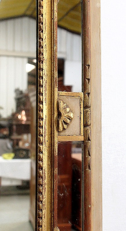 Rectangular Mirror with Parecloses – Early 20th Century