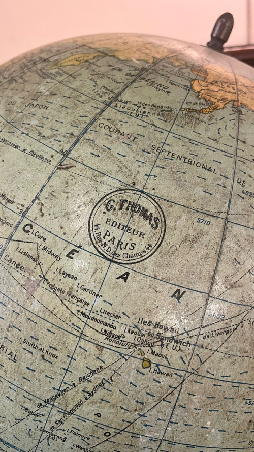 Terrestrial Globe G. Thomas, Between 1925 and 1935