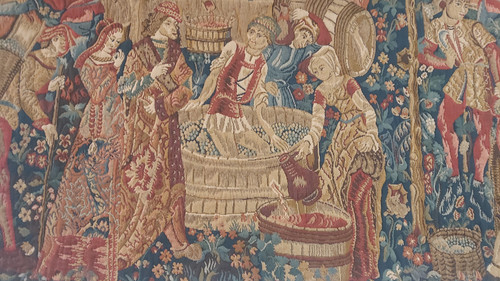 Aubusson tapestry by master weaver Jean Laurent