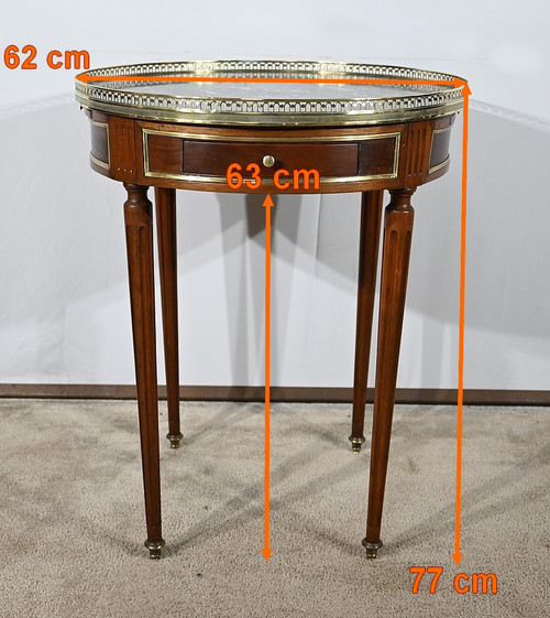 Mahogany Bouillotte table, Louis XVI - 18th century