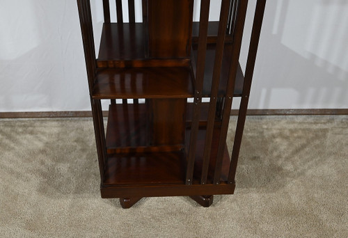 Mahogany Revolving Bookcase - 2nd half 19th century