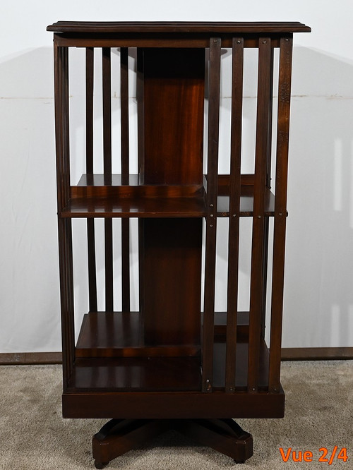 Mahogany Revolving Bookcase - 2nd half 19th century