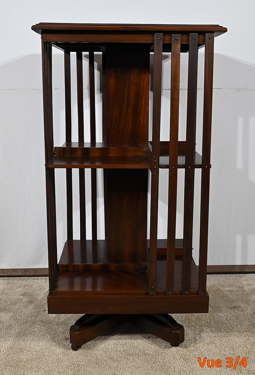 Mahogany Revolving Bookcase - 2nd half 19th century