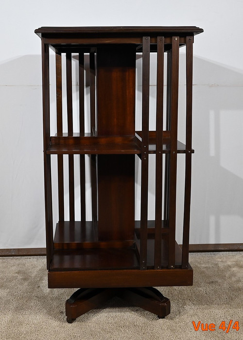 Mahogany Revolving Bookcase - 2nd half 19th century