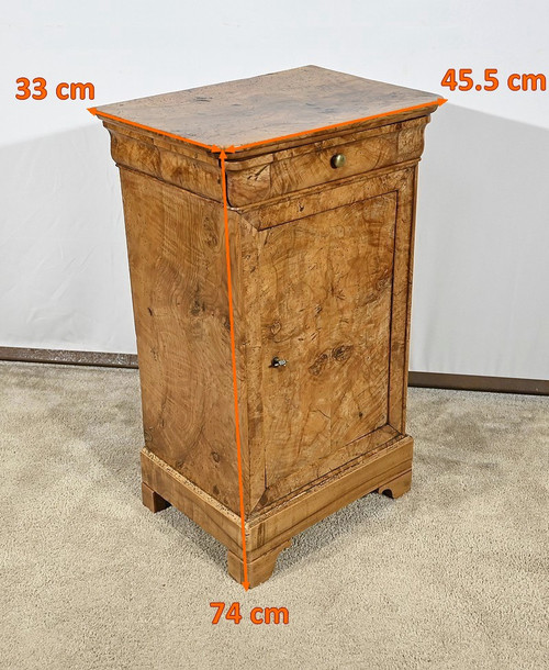 Ash Bedside Table, Restoration Period – 1st part 19th century