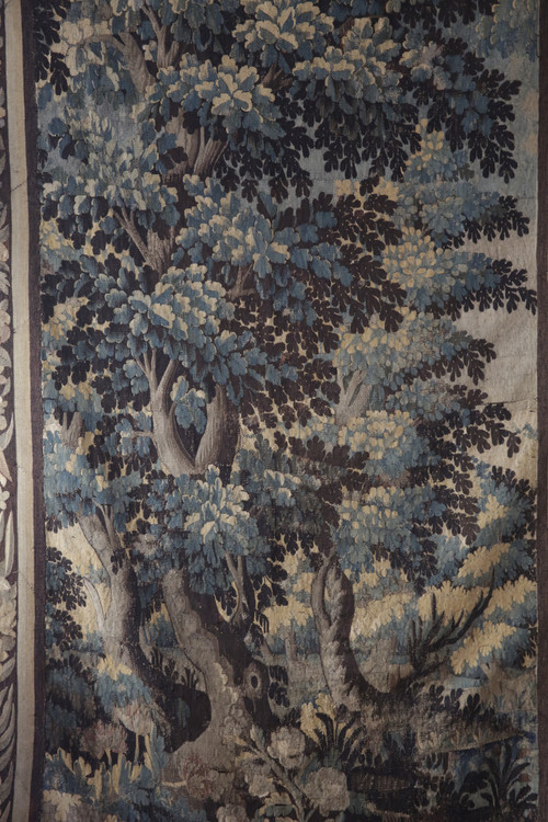 Tapisserie Verdure, Ateliers de la Marche (Region Aubusson), Ende des 17. bis Anfang des 18.