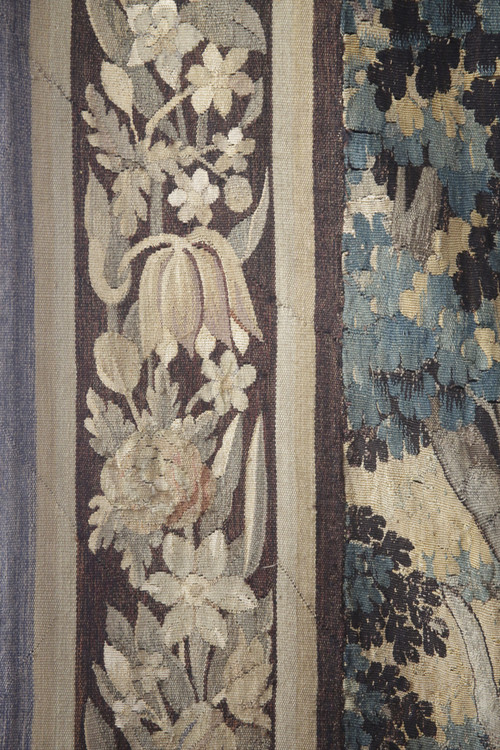 Tapisserie Verdure, Ateliers de la Marche (Region Aubusson), Ende des 17. bis Anfang des 18.