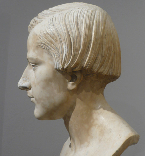 Rubinstein By Hippolyte Ferrat 19th Century Plaster Bust