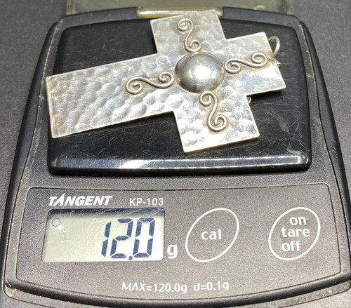 SILVER-PLATED CROSS