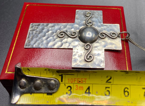 SILVER-PLATED CROSS