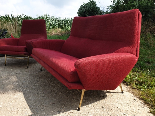 Guy Besnard 3-piece lounge set