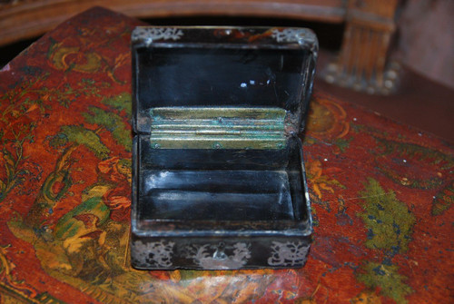 Tortoiseshell And Quilted Box, Naples Italy 18th Century