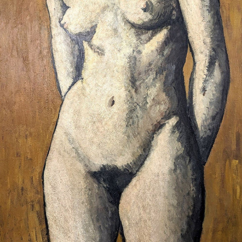 Portrait Naked Woman (Probably Emilie Charmy) Dated 1910 By Pierre Girieud