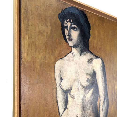 Portrait Naked Woman (Probably Emilie Charmy) Dated 1910 By Pierre Girieud