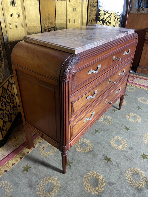 Mahogany Chest of Drawers Art Deco Period