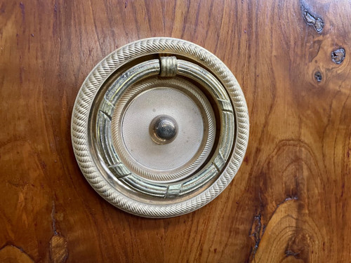 Empire elm chest of drawers