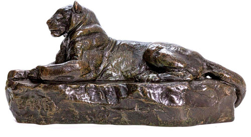 „Panther Of India No.1“ Antoine Louis Barye Fonte Barbedienne