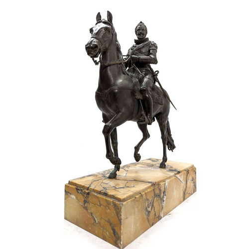 Statua equestre di Enrico IV a cavallo del XIX secolo