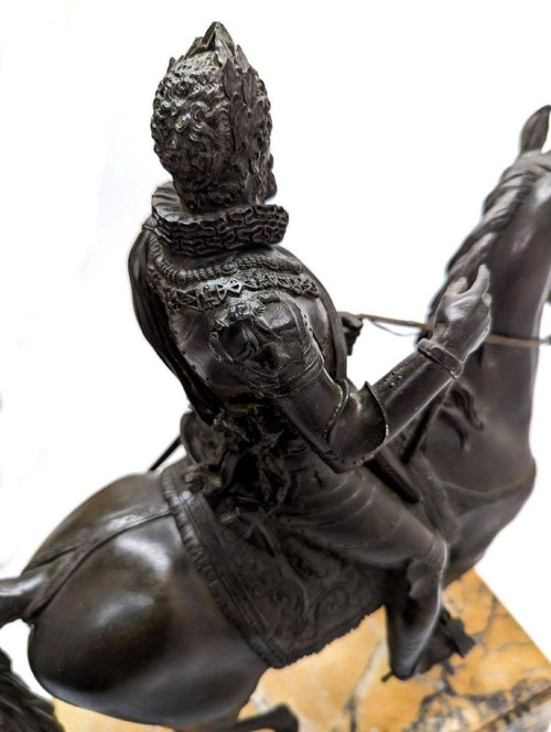 Statua equestre di Enrico IV a cavallo del XIX secolo