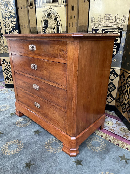 Louis Philippe period Elm chest of drawers