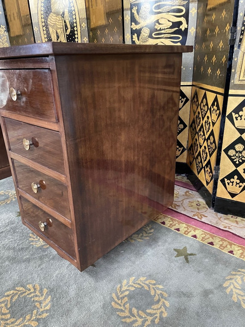 Art Deco Mahogany Desk