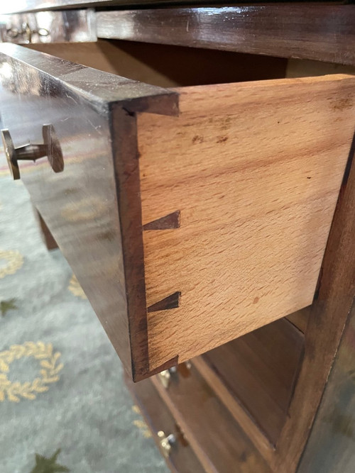 Art Deco Mahogany Desk