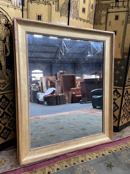 Restoration Mirror - Louis Philippe Gilded with Gold Leaf