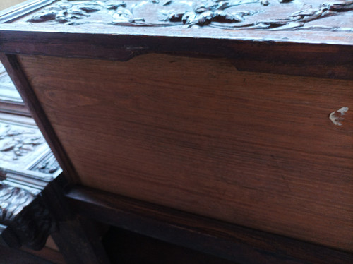 Renaissance sideboard in carved oak