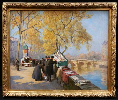 Henri Alphonse BARNOIN, Parigi, i librai usati di Pont-Neuf