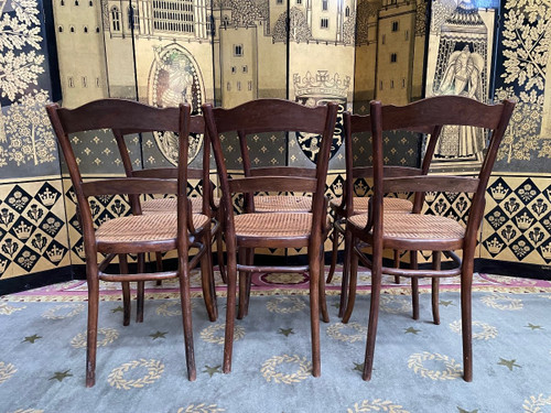 Suite Of 6 Bistro Chairs THONET 97