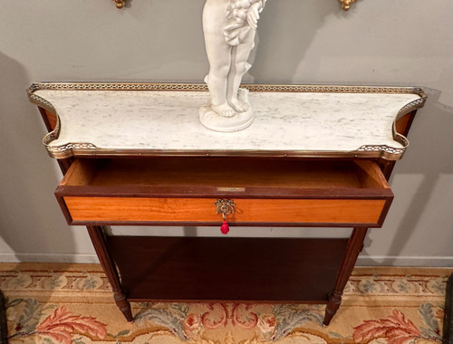 Louis XVI Mahogany Console Late 18th Century