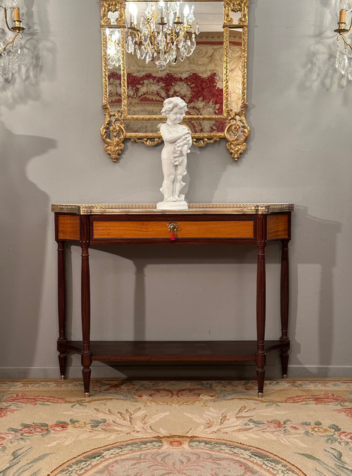 Louis XVI Mahogany Console Late 18th Century