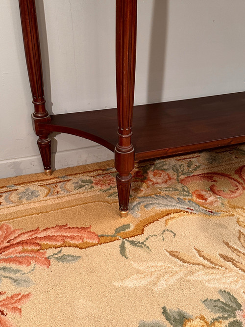 Louis XVI Mahogany Console Late 18th Century