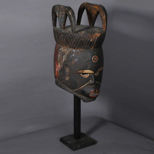 Masque heaume Janus – Igbo, Nigéria